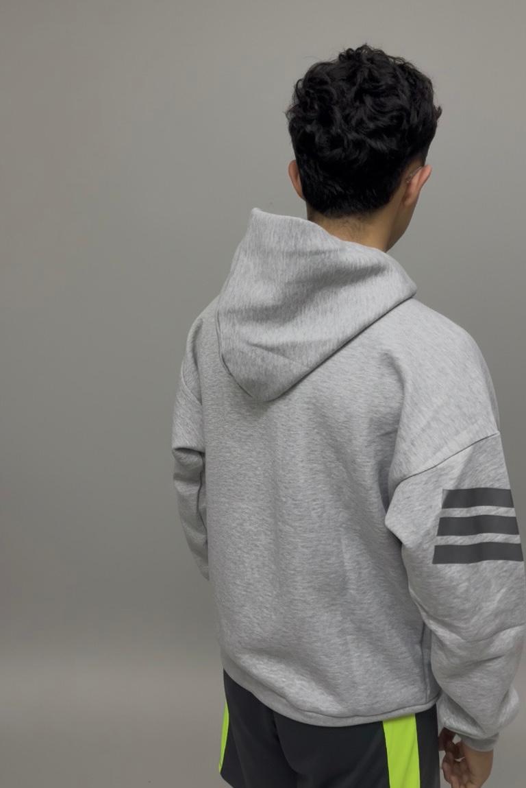 Sudadera con Gorro Future Icons 3 Franjas - Image 2