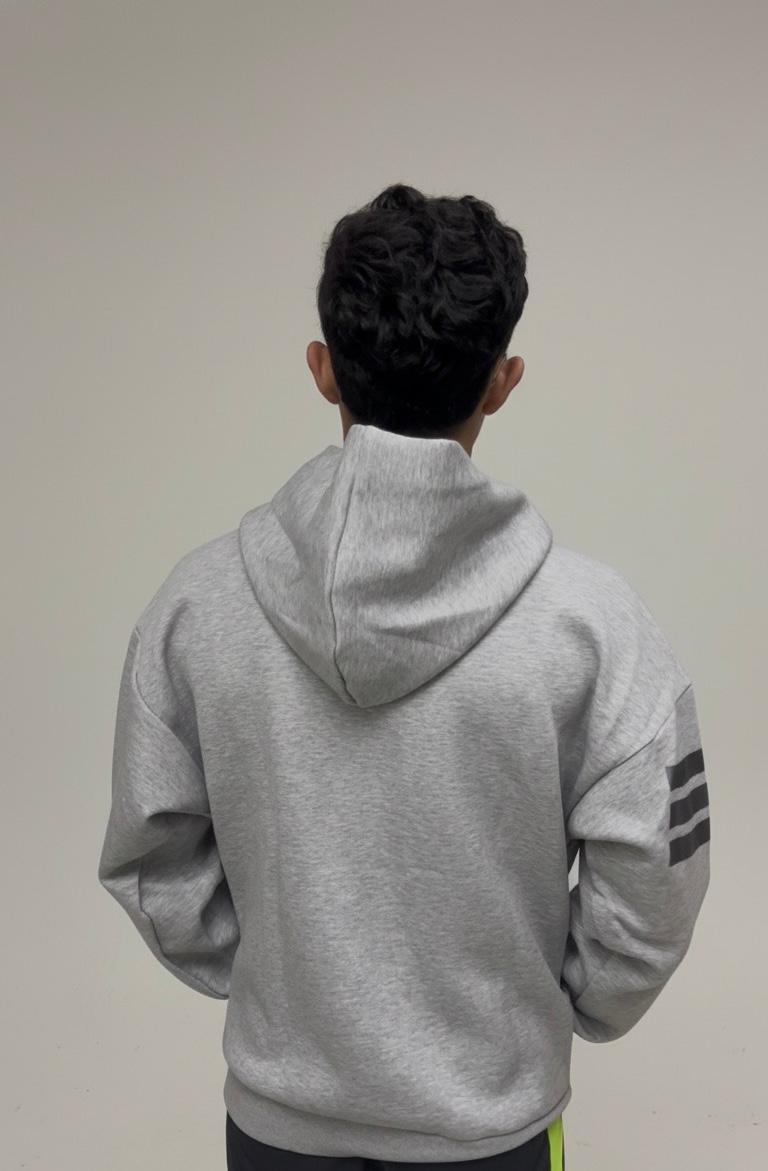 Sudadera con Gorro Future Icons 3 Franjas - Image 3