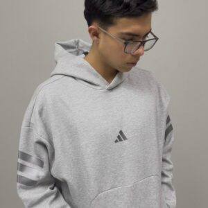 Sudadera con Gorro Future Icons 3 Franjas